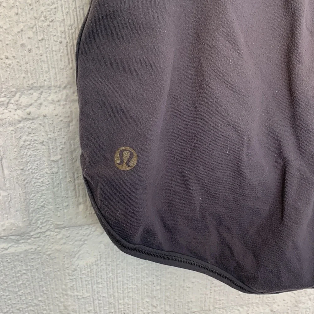lululemon athletica Drawstring Running With Liner Gray Shorts size 4